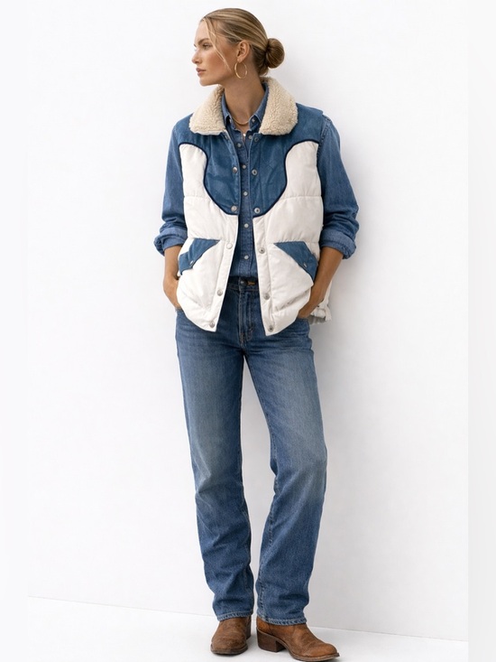 Vintage Jackets & Blazers - 70s/80s Down Puffer Vest | Fits S